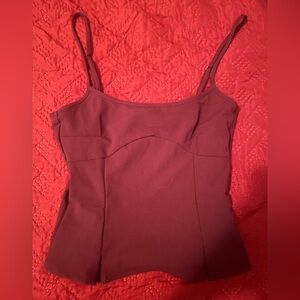 Dark Purple Spaghetti Strap Top